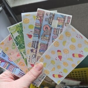 Colorful Patterned Debit Card Skins